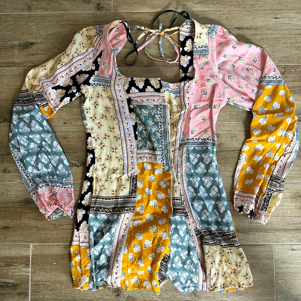 Forever 21 quilted romper